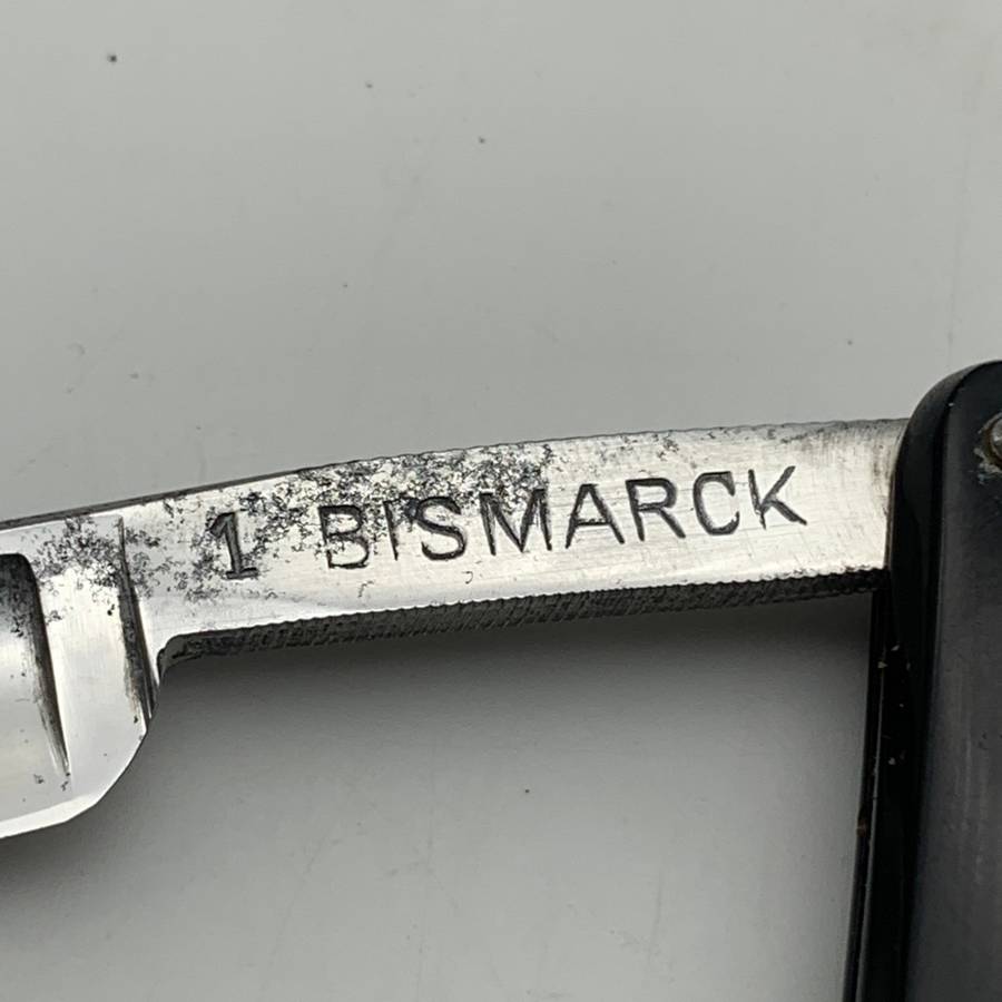 Vintage German `Straight Cut-Throat` Razor (Bismarck)