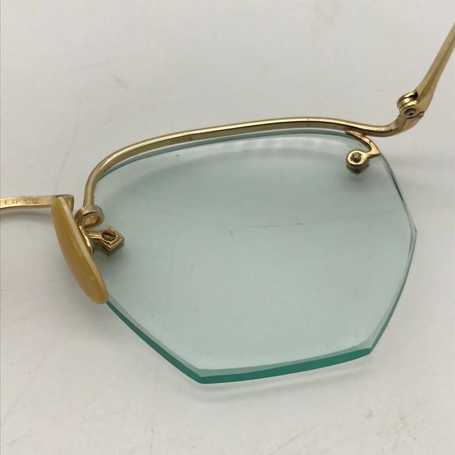 Vintage Retro Gold-Tone Spectacles (Cased)