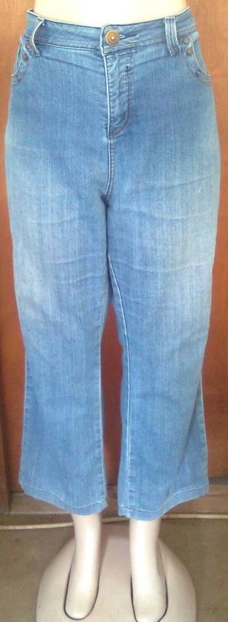 PENNY C JEAN - SIZE: 18 plus a ANNA PIA BLOUSE - SIZE:  18