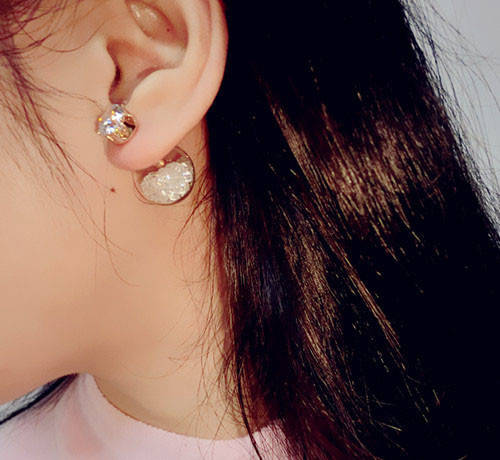 DOUBLE SIDED EARRINGS