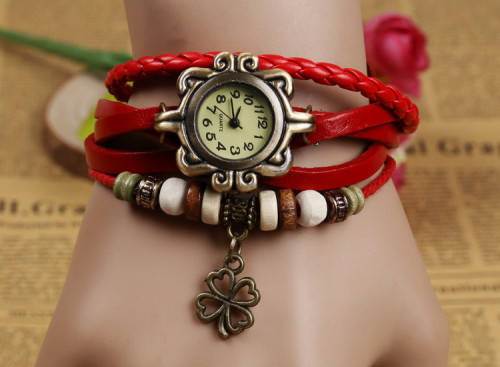 HIGH QUALITY COW LEATHER LADIES WATCH