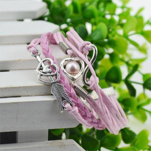 ***HOT SELLING*** CHARM LEATHER BRACELET