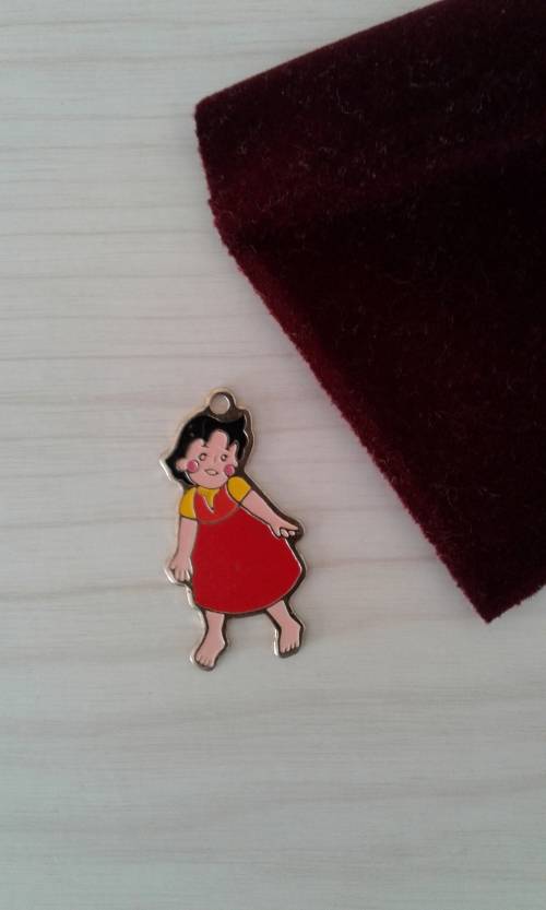 Collectable/Vintage Heidi Girl of the Alps Character Pendant - Zuiyo Sega Japanese Anime