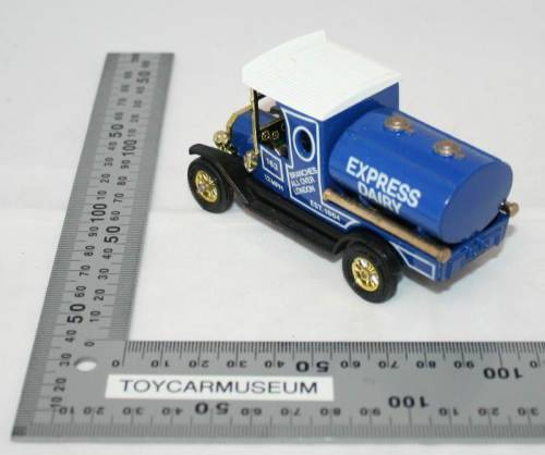MATCHBOX Models of Yesteryear Y3-4 1912 Ford Model T Tanker Express Diary Variation 1