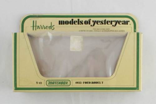 MATCHBOX Models of Yesteryear Y12-3 1912 Ford Model T Van Harrods Express Delivery Variation 2