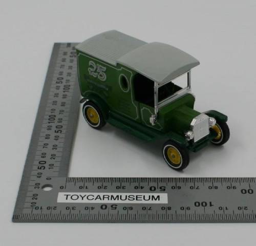 MATCHBOX Models of Yesteryear  Y12-3 1912 Ford Model T Van 25 Years Silver Jubilee Variation 4