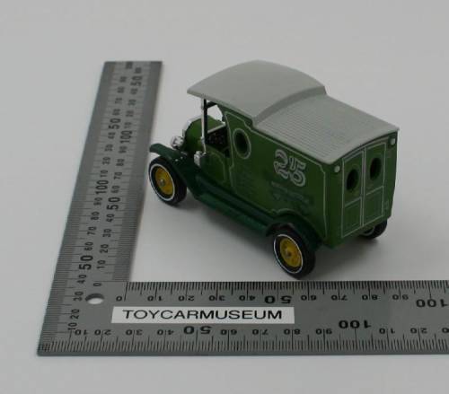 MATCHBOX Models of Yesteryear  Y12-3 1912 Ford Model T Van 25 Years Silver Jubilee Variation 4