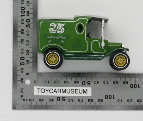 MATCHBOX Models of Yesteryear  Y12-3 1912 Ford Model T Van 25 Years Silver Jubilee Variation 4