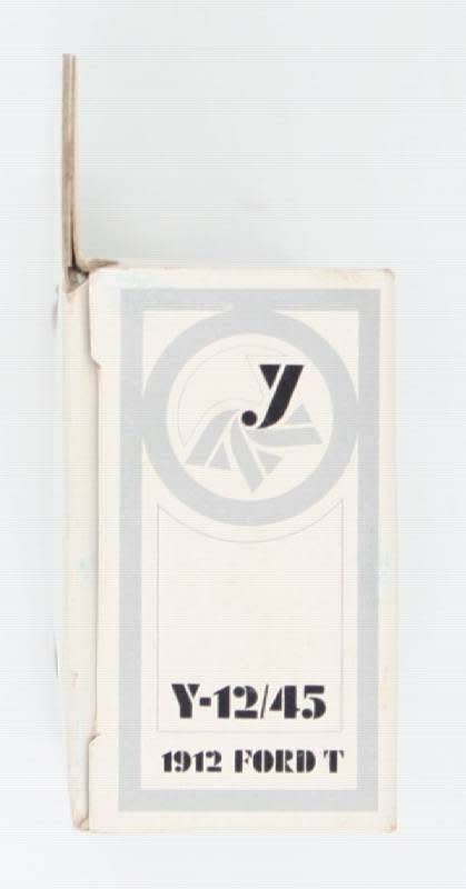 MATCHBOX Models of Yesteryear  Y12-3 1912 Ford Model T Van 25 Years Silver Jubilee Variation 4