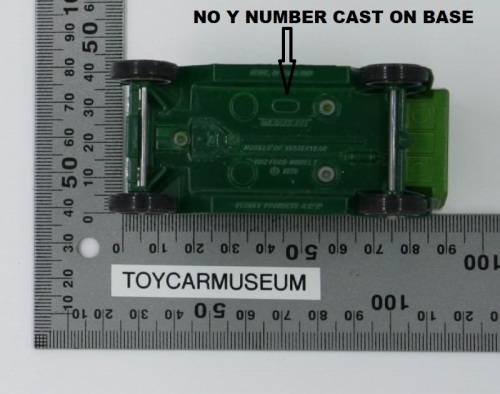 MATCHBOX Models of Yesteryear  Y12-3 1912 Ford Model T Van 25 Years Silver Jubilee Variation 4