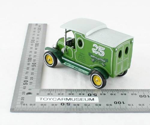 MATCHBOX Models of Yesteryear Y12-3 1912 Ford Model T Van 25 Years Silver Jubilee Variation 2