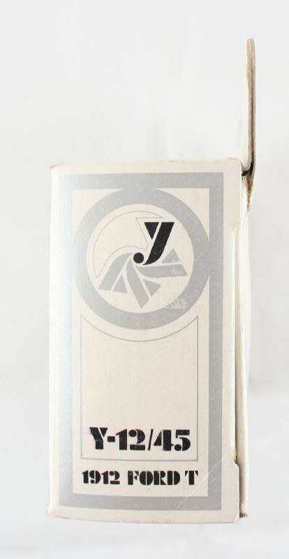 MATCHBOX Models of Yesteryear Y12-3 1912 Ford Model T Van 25 Years Silver Jubilee Variation 2