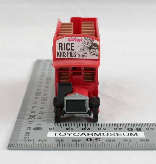 MATCHBOX Models of Yesteryear Y23-1 1922 AEC Omnibus Rice Krispies  Variation 1