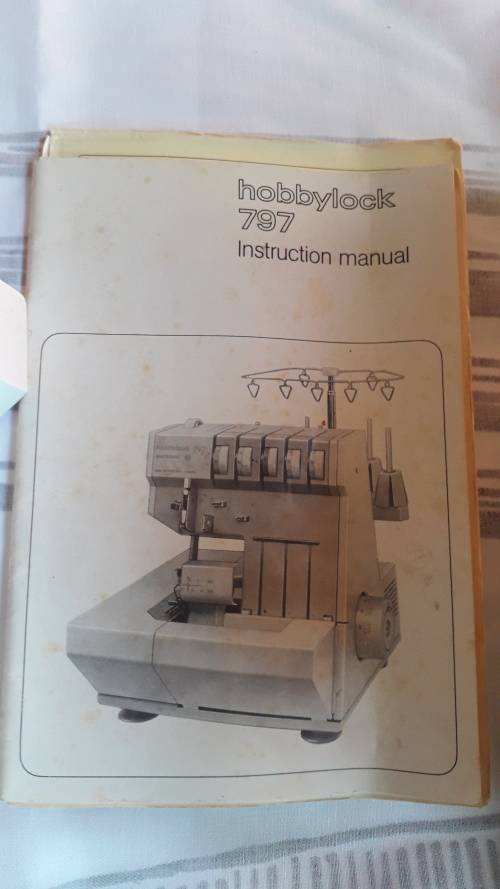 PFAFF OVERLOCKER HOBBYLOCK 797  REDUCED PRICE...WOW!!!