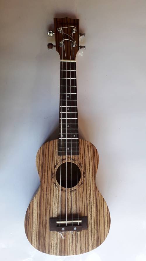UKULELE ZEBRA WOOD