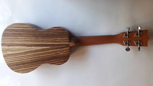UKULELE ZEBRA WOOD