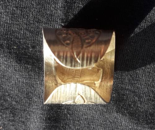 HINDU INSPIRED SILVER RING