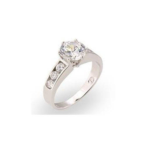 Certified 0.70 Tcw Real Natural White Diamonds SI2 Clarity 10Kt Gold Awesome Ring at Wholesale Price