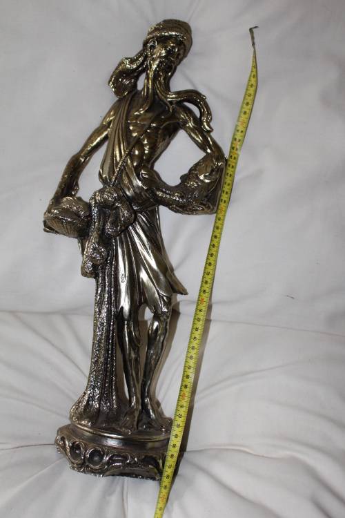 Amazing 50cm tall Bronzed Oriental statue
