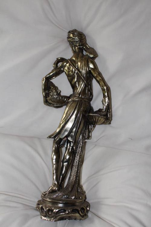 Amazing 50cm tall Bronzed Oriental statue
