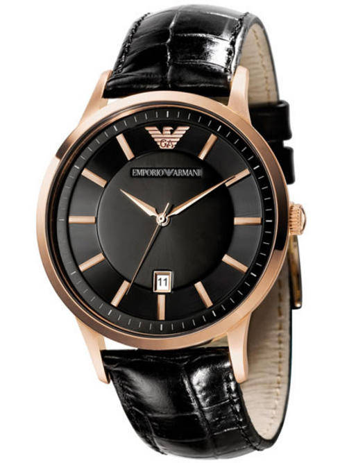 ** X MAS GIFT **Punctuality never looked so good with Emporio Armani. [ GOLD TONE ] - Men's Watch