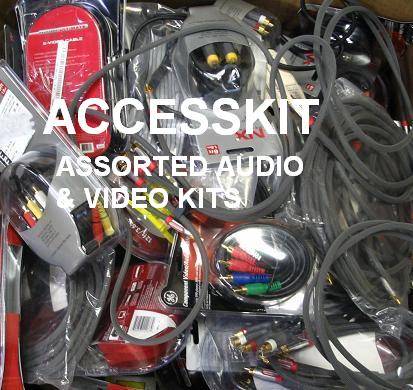 AUDIO & VIDEO ASSORTED CABLE KIT2 - "BARGAIN NEVER TO BE REPEATED"
