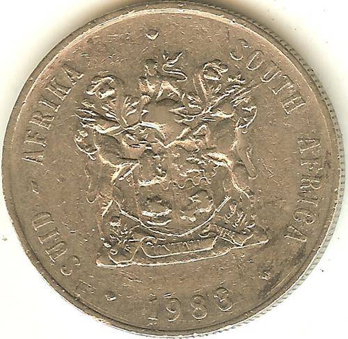 1983 R1 1 Rand - South Africa - Nickel ** As per Scan **