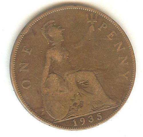 1935 ONE PENNY - UNITED KINGDOM