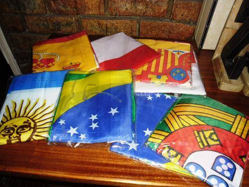 8 Flags - Different Countries!!!