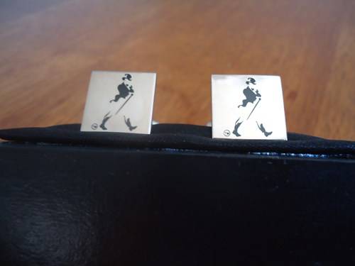 Johnnie Walker Cufflinks!  A must add to your collection.