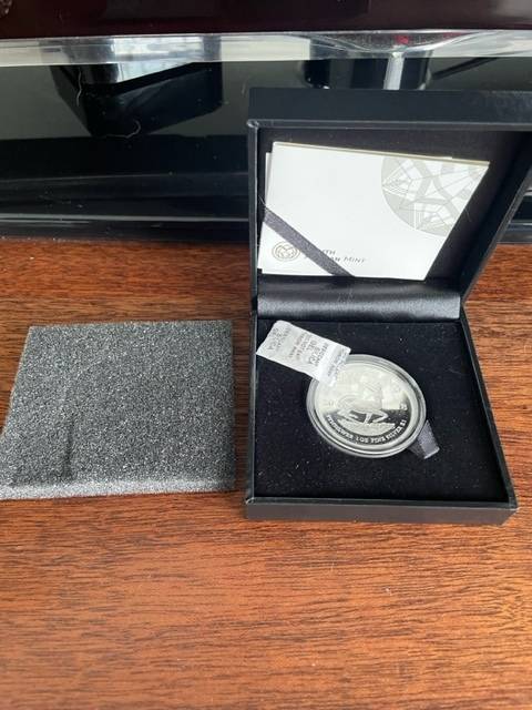 Silver krugerrand one ounce 2018 proof coin