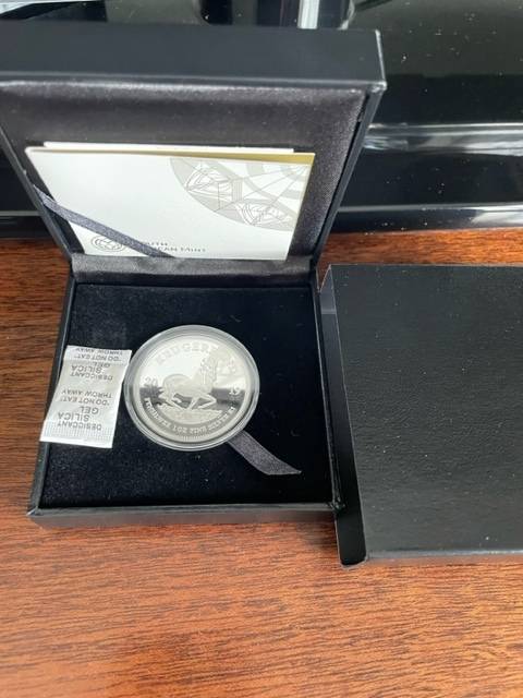 2019 proof silver one ounce krugerrand