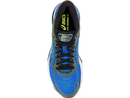 Asics Gel Nimbus 21 mens UK 9 / US 10 / EUR 44 (Illusion blue/black)