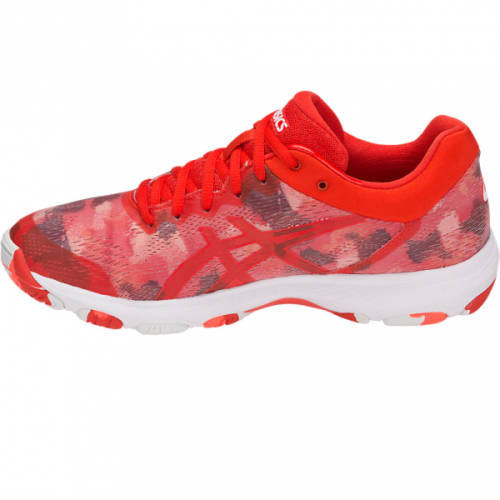 Asics Netburner Proffesional FF netball shoe UK 8.5 / US 10.5 / EUR 42.5 (fiery red/white)