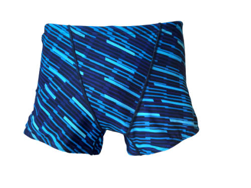 TYR Men`s Swimming Boxer Square Leg - Zyex Blue - Size 42
