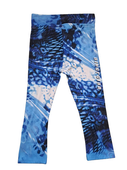 Tights Ladies 3/4 Mercury Leopard  - Size Small (S)