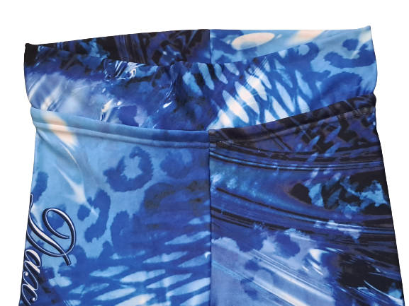 Tights Ladies 3/4 Mercury Leopard  - Size Small (S)