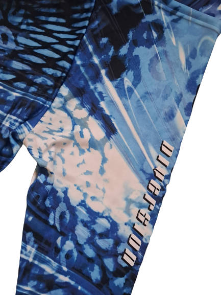 Tights Ladies 3/4 Mercury Leopard  - Size Small (S)
