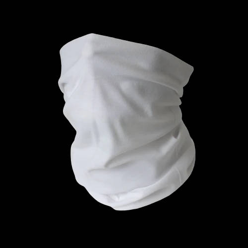 Multi-Functional Headwear / Buff -  White