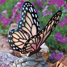 Solar Butterfly. Decor for indoors and outdoors.