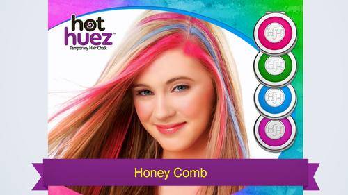 Hair Chalk Hot Huez. Eye Popping Color for Instant Glamorous Fun !!