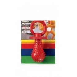 Rubber Dummy Teething Chew for dogs.