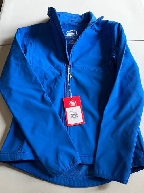 Swagg Soft shell jacket - Blue- S - Waterproof and breathable