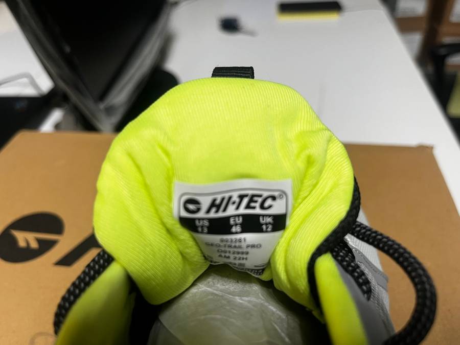 Hi-Tec - Trail running shoe - UK12 - GEO TRAIL PRO LOW