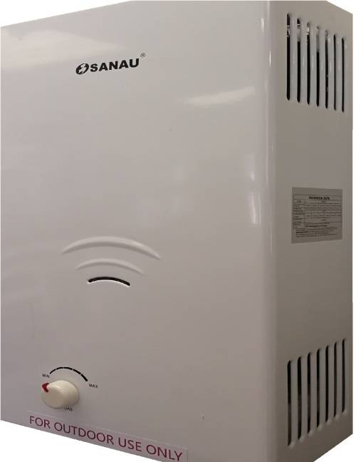 SANAU - LPG 20 L Gas Geyser/Water Heater with Solid Flue