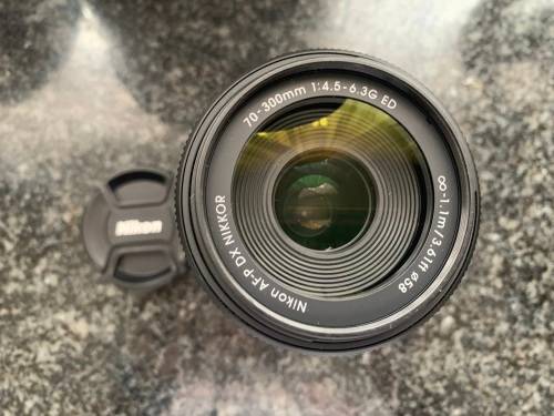 Nikon AF-P DX NIKKOR 70-300mm 1:4.5-6.3G ED LENS (Excellent Condition)