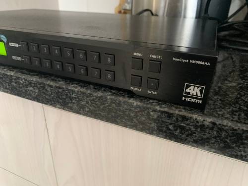 Anten 8x8 4K Matrix Video Switch (Good Condition) Worth R29 000.00!!!