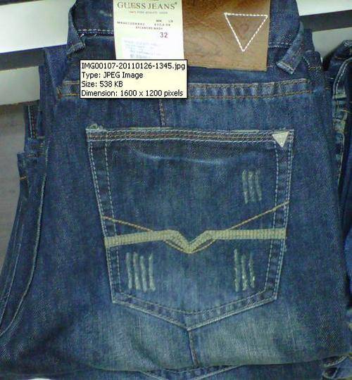 MENS GUESS PREMIUM JEANS ( JUST IN )