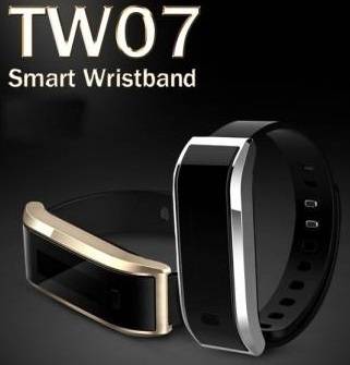 TW07 Bluetooth Smart Watch I Silver & Black Colors