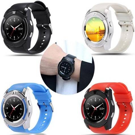 V8 Proffesional Smart Watch - Black